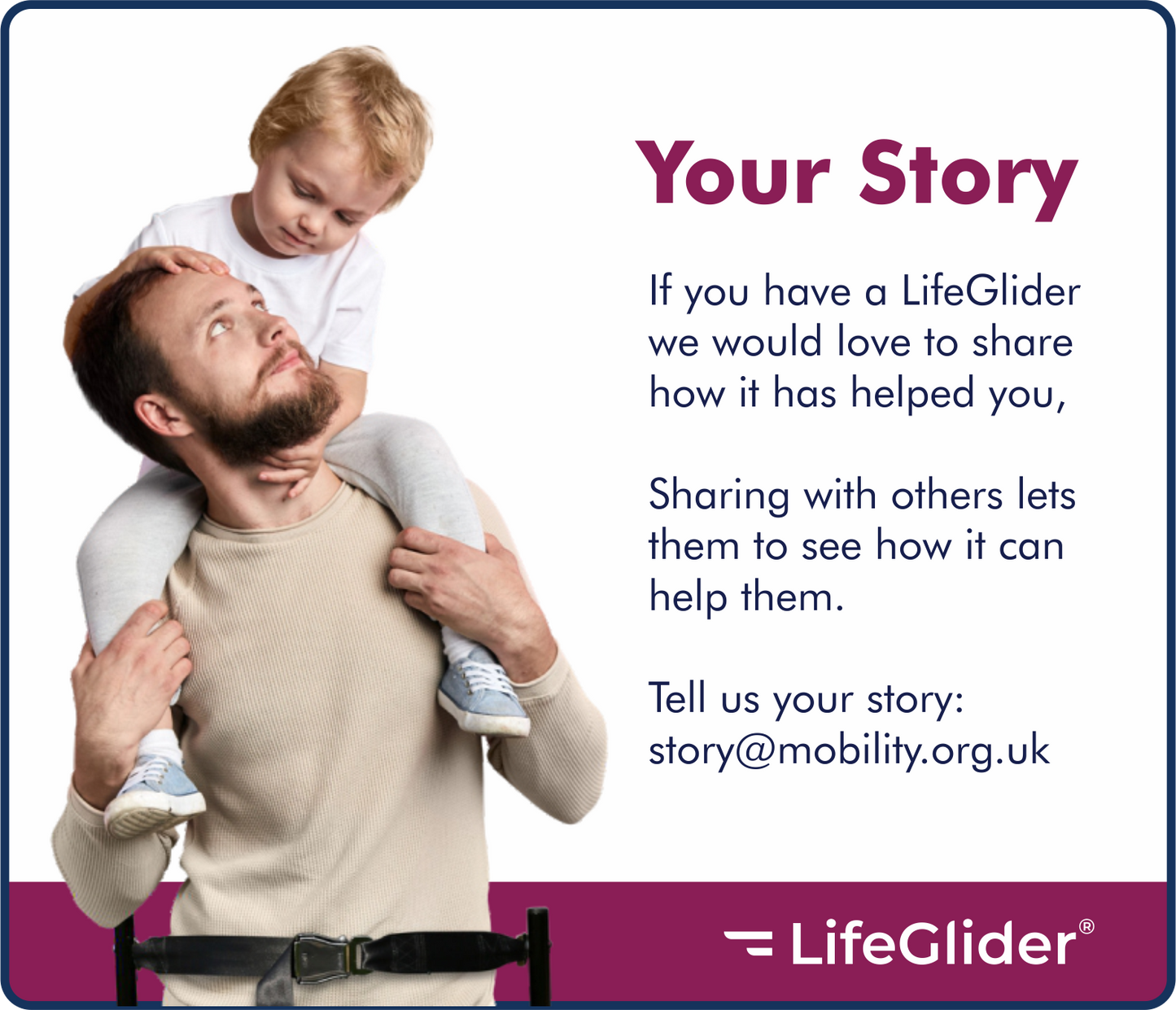 Rent a LifeGlider - UK Only