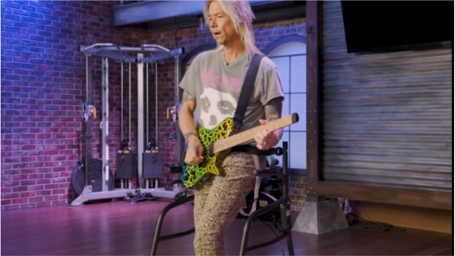 Rich Ward demonstrating LifeGlider