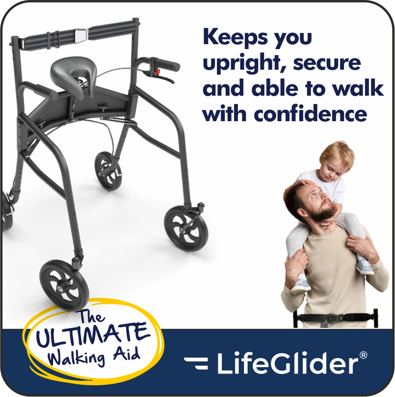 LifeGlider supporting a parent